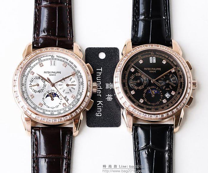 百達翡麗PATEK PHILPPE LS精品 2018新款 進口9100多功能機芯 超強防水 男士高端腕表  wssb3960